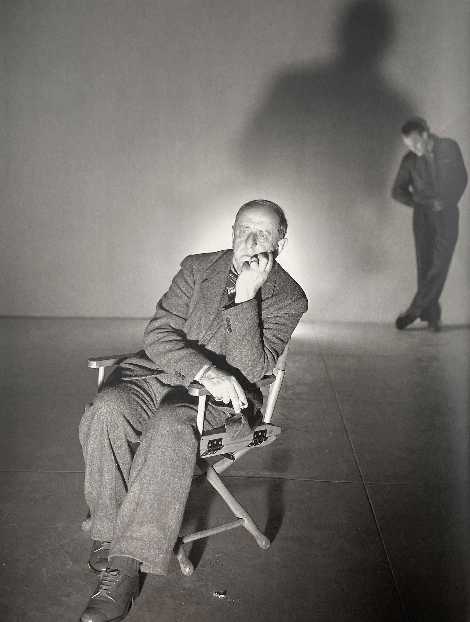 George Platt Lynes - Marsden Hartley, 1942: GEORGE PLATT LYNES (1907-1955) Title - Marsden Hartley, 1942 Type of Print - Print in Colors Approximate Image Size - 12" x 9 1/2" George Platt Lynes was an American fashion photographer. His grayscal