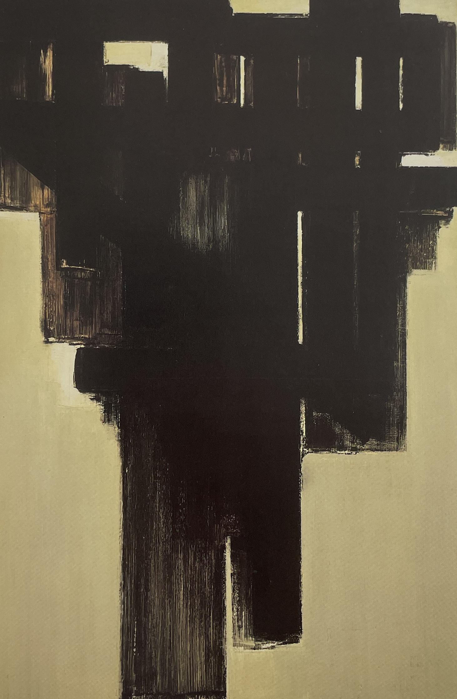 Pierre Soulages - Untitled, 1954 (1 of 1)
