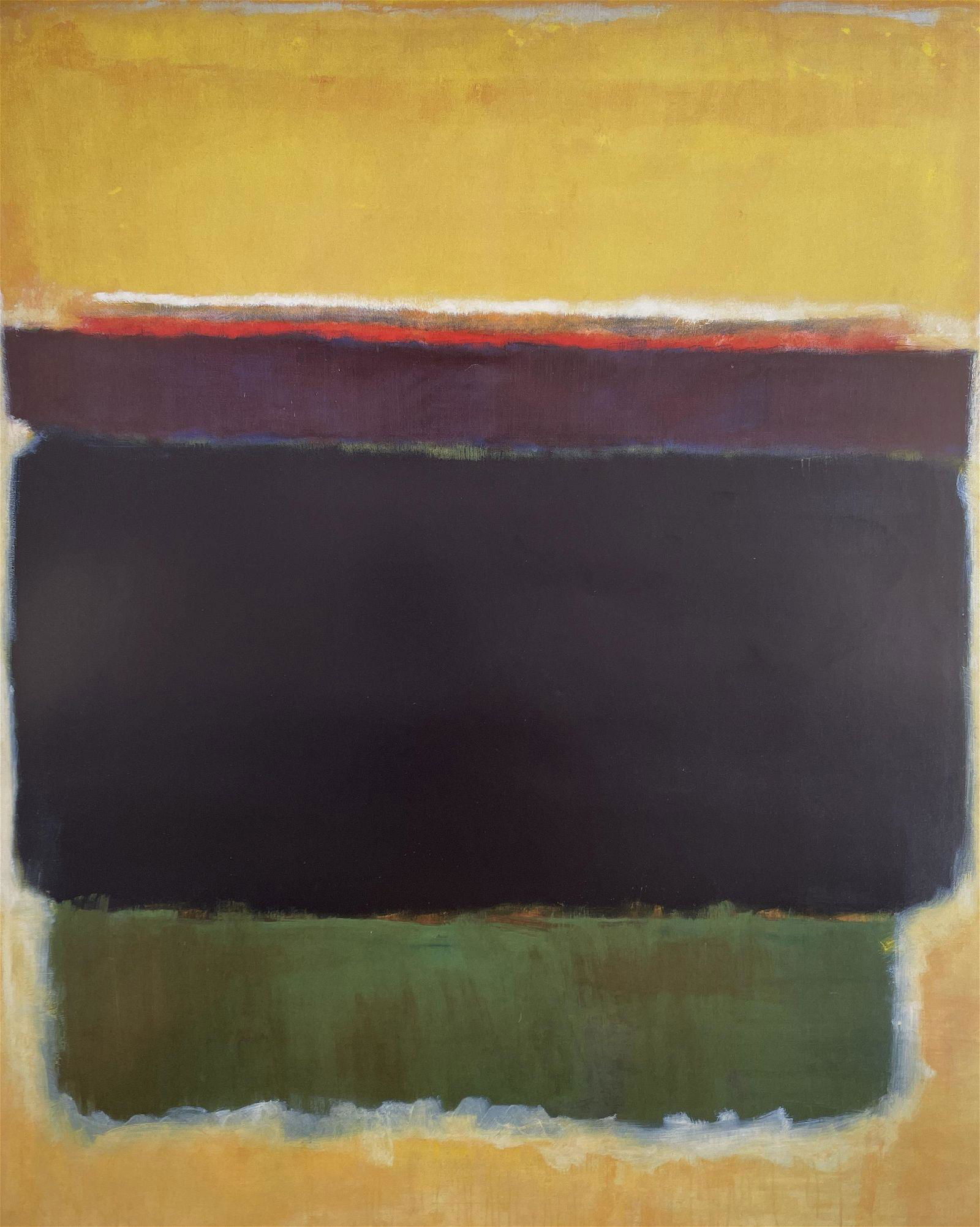 Mark Rothko - Untitled, 1949 - Offset Lithograph (1 of 5)