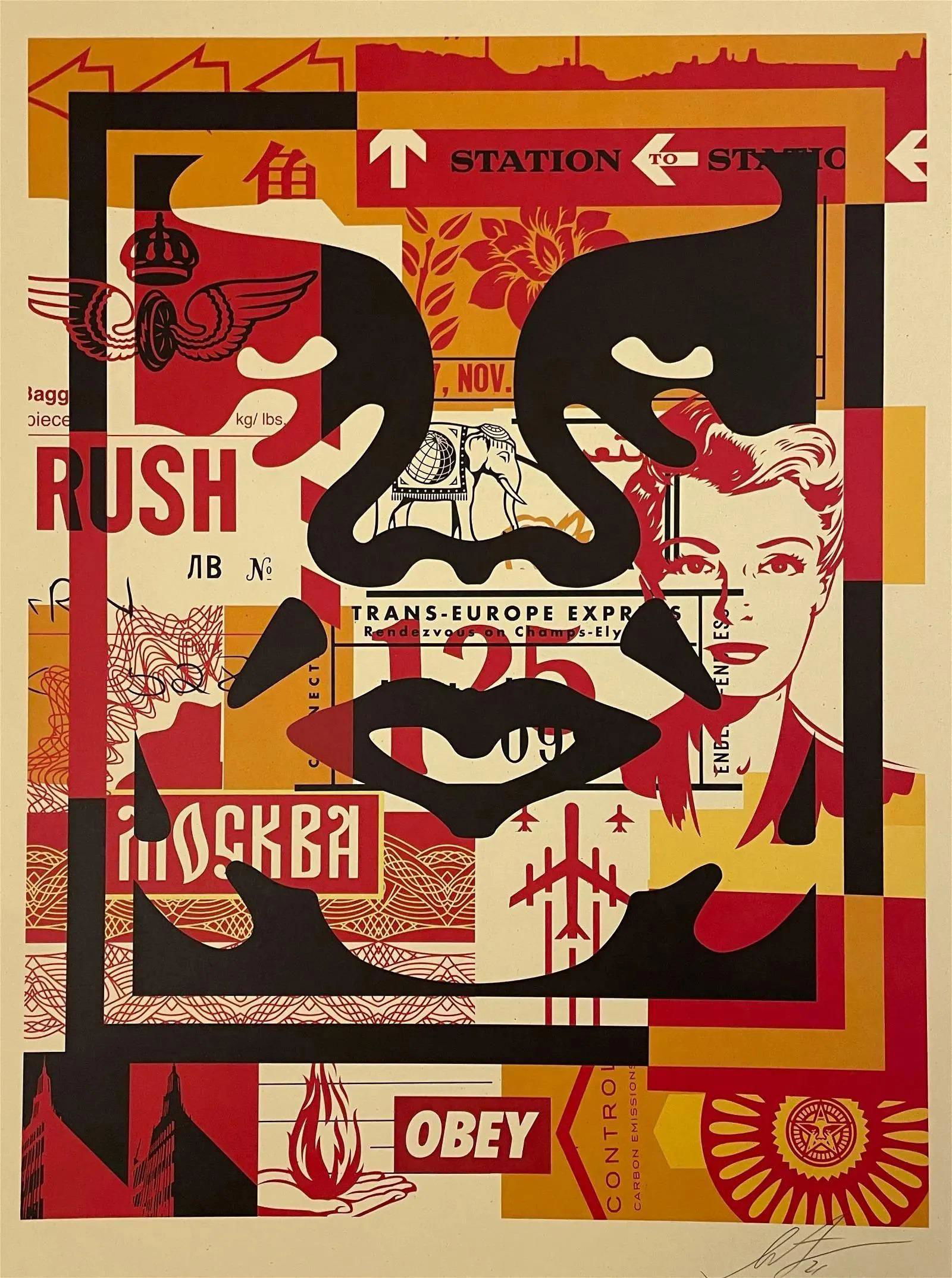 Shepard Fairey - Obey, Hand Signed (1 of 5)