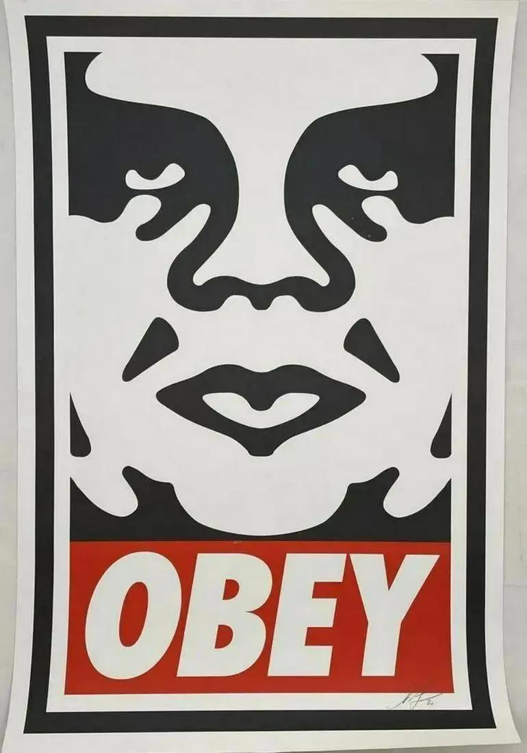 Shepard Fairey - Obey - Hand Signed (1 of 6)