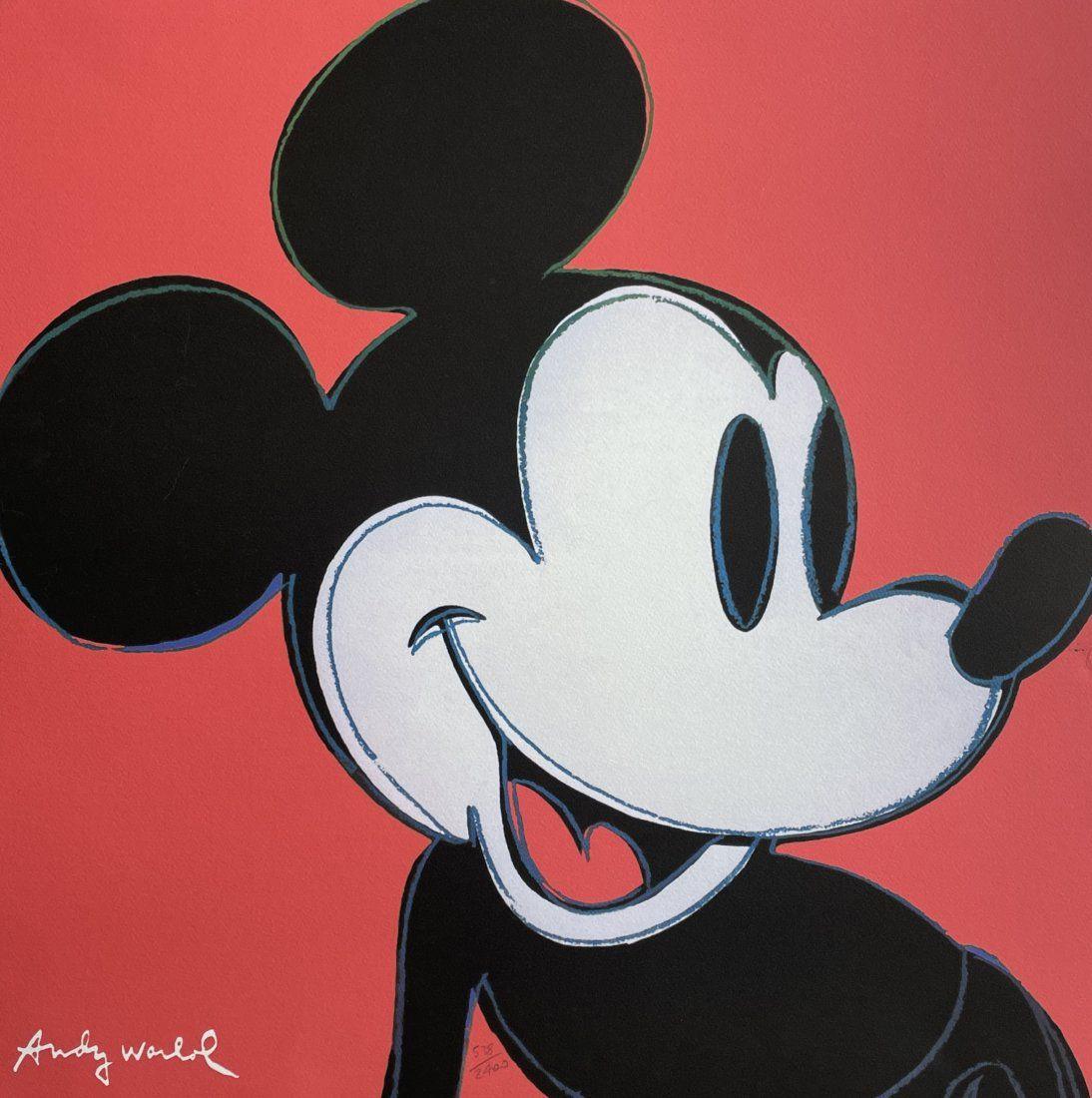 After Andy Warhol - Mickey Mouse, Offset Lithograph (1 of 11)