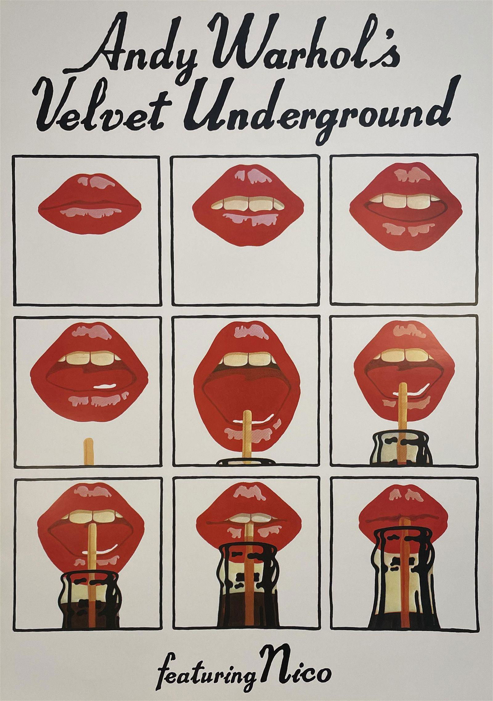Andy Warhol - Velvet Underground, 1971 (1 of 1)