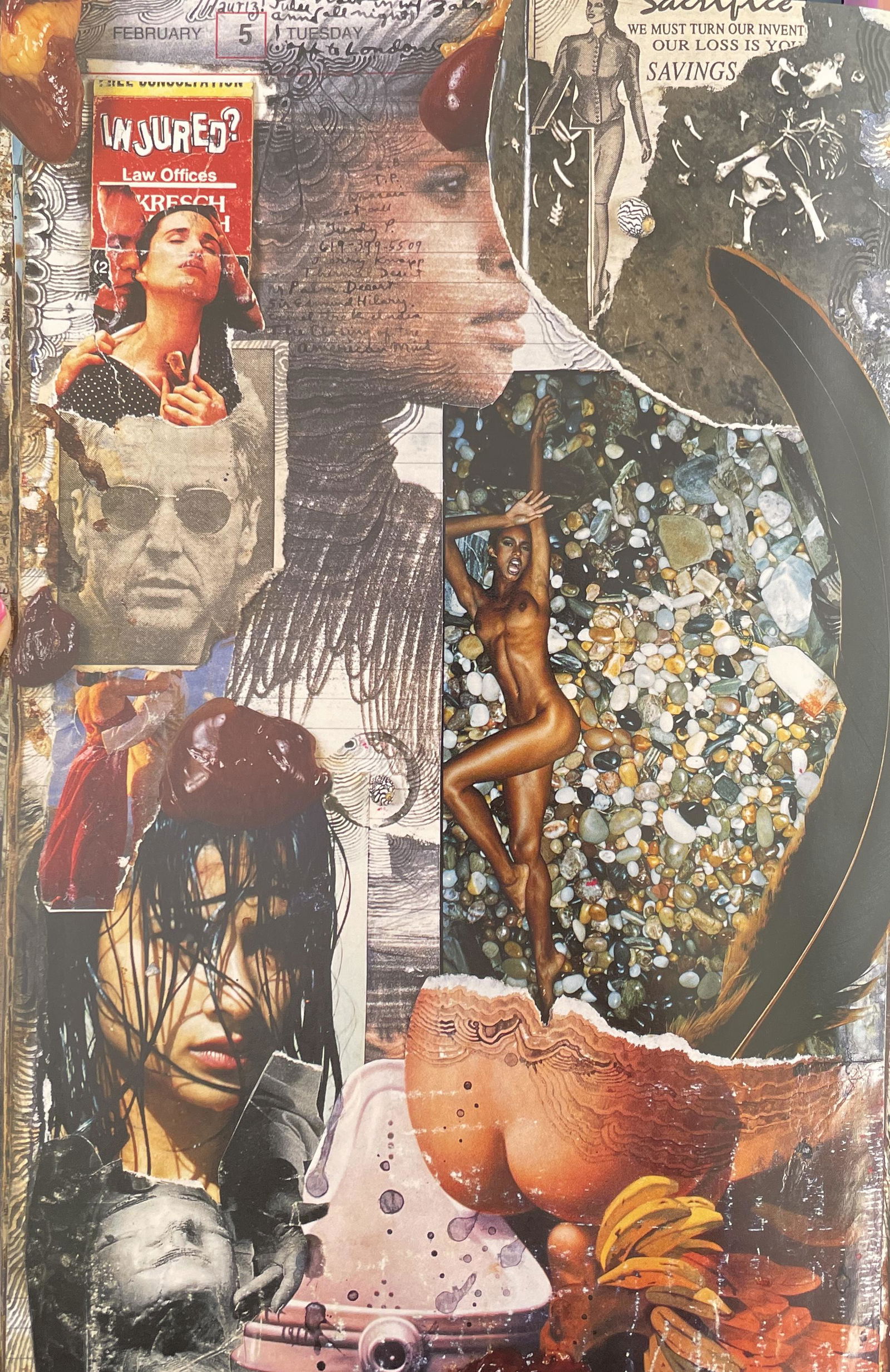 Peter Beard - Untitled: PETER BEARD (1938-2020) Title - Untitled Type of Print - Print in Colors Estimated Image Size - 12" x 8" Peter Beard was an American photographer best known for his documentary images of Africa arrang