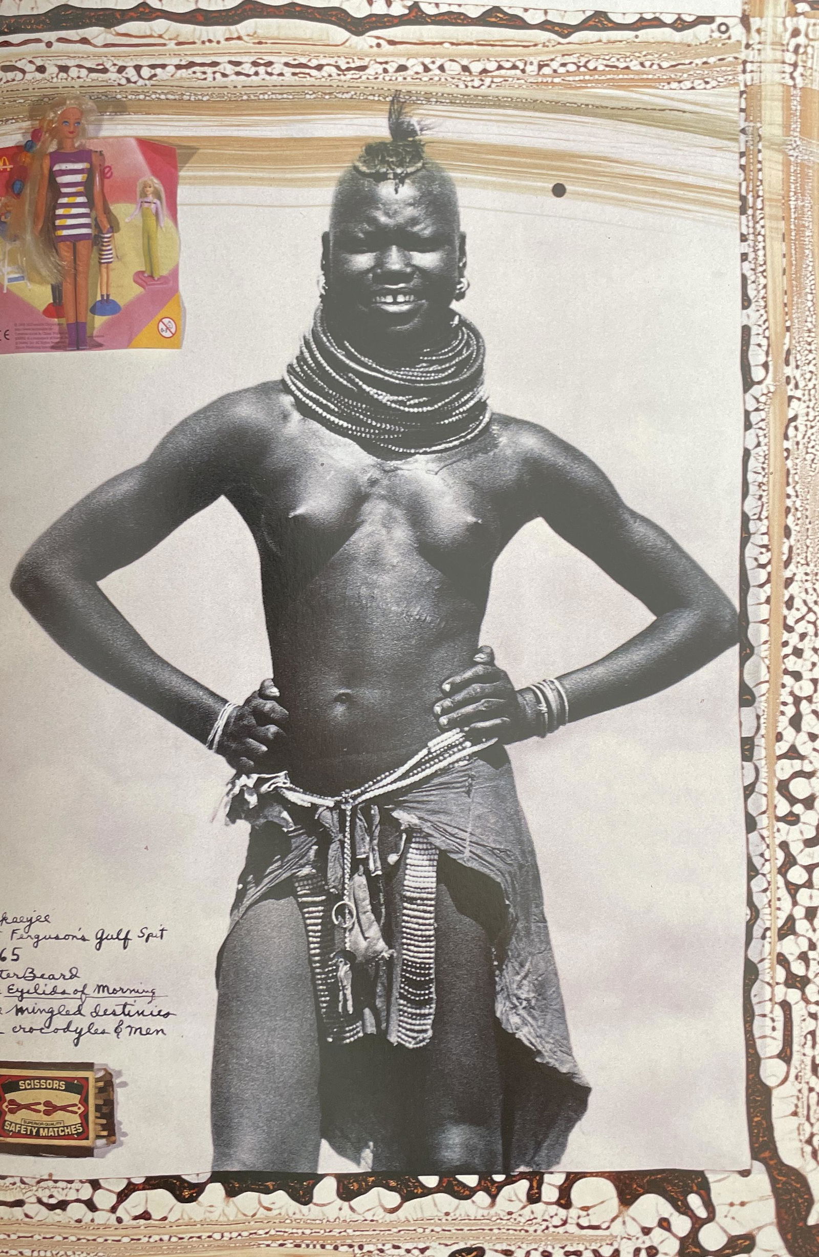 Peter Beard - Untitled: PETER BEARD (1938-2020) Title - Untitled Type of Print - Print in Colors Estimated Image Size - 12" x 8" Peter Beard was an American photographer best known for his documentary images of Africa arrang