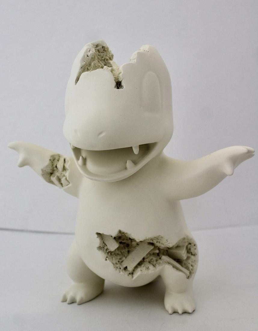After Daniel Arsham x Pokemon Crystalized Charmander Future Relic: AFTER DANIEL ARSHAM (B. 1980) Pokemon Crystalized Charmander Does Not Come w/ Box 11" Tall