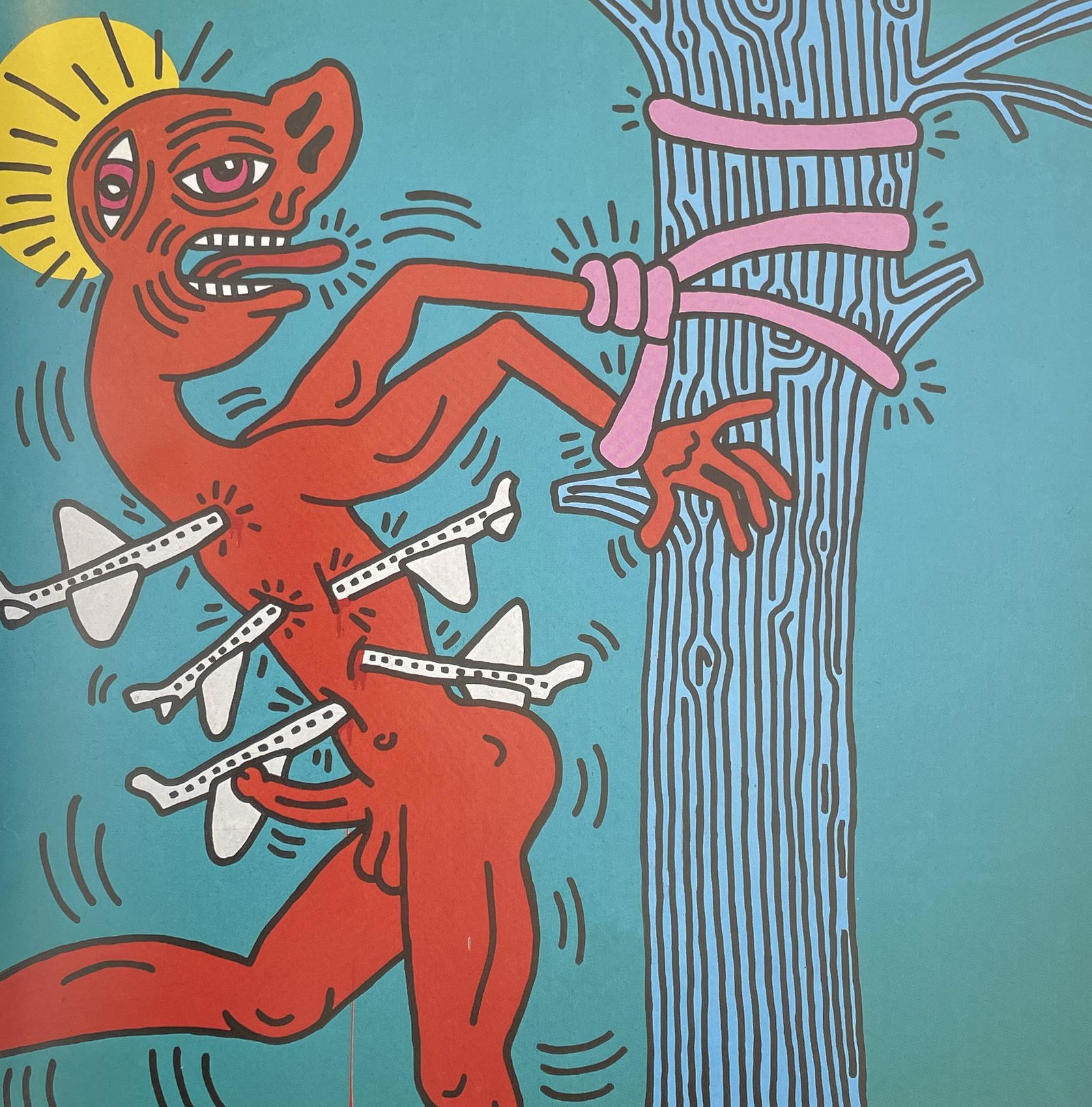 Keith Haring - Saint Sebastian, 1984 (1 of 1)