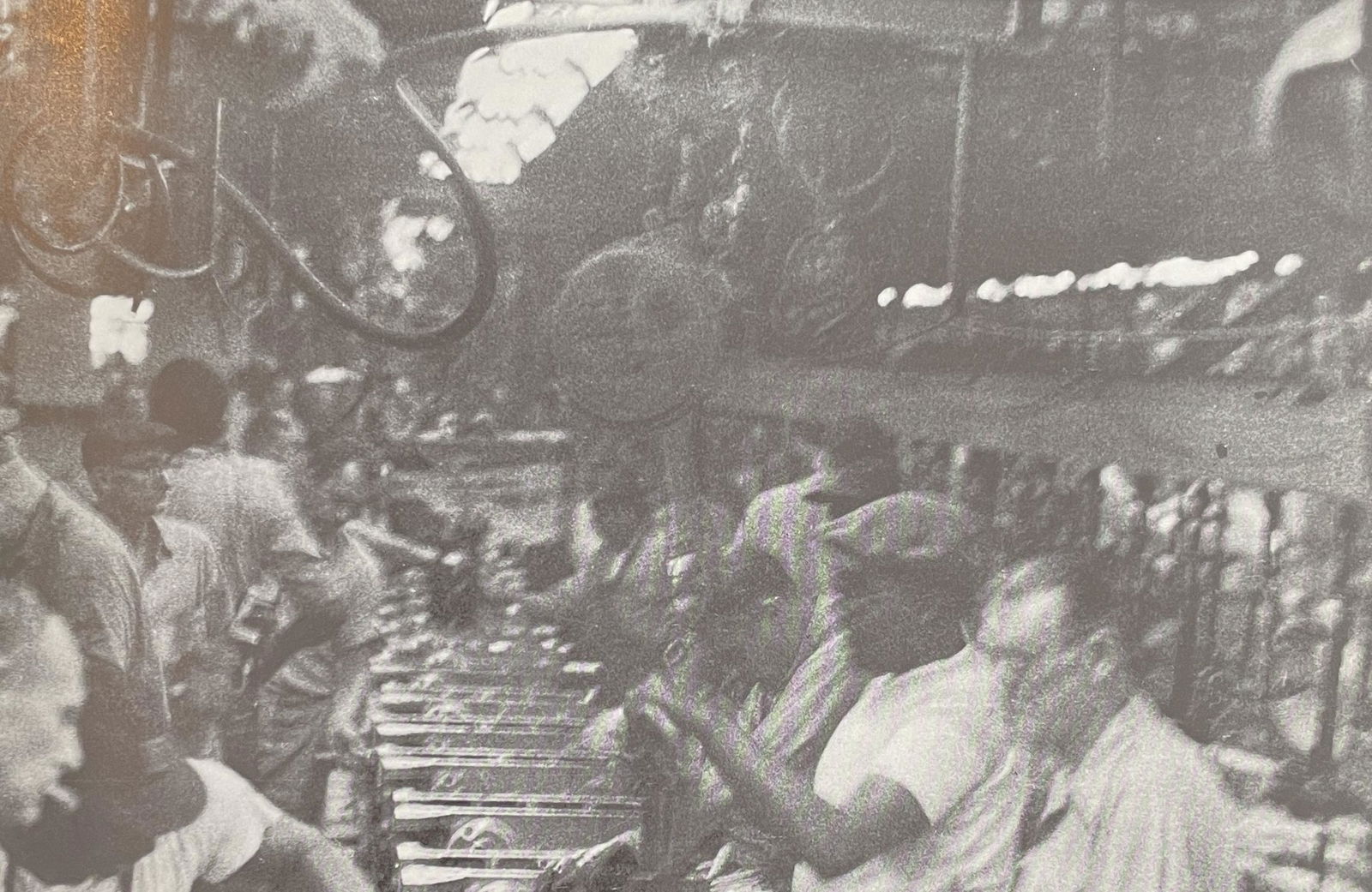 Robert Frank - Assembly Line, Detroit: ROBERT FRANK (1924-2019) Title - Assembly Line, Detroit Type of Print - Print in Colors Estimated Image Size - 7 3/4" x 5" Robert Frank is a Swiss-born American filmmaker and photographer. Characteriz