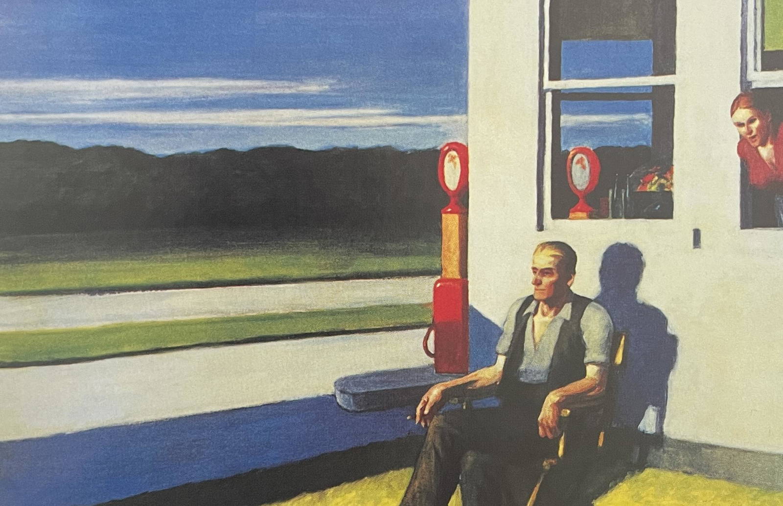 Edward Hopper Four Lane Road, 1956 Auction