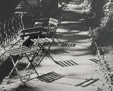 Andre Kertesz - Jardin du Luxembourg, Paris, 1925: ANDRE KERTESZ (1894-1985) Title - Jardin du Luxembourg, Paris, 1925 Type of Print - Print in Colors Estimated Image Size - 6" x 5" André Kertész was a Hungarian photographer who emerged as one o