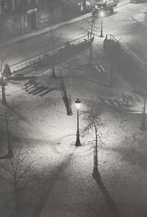 Andre Kertesz - Square Jolivet am Montparnasse, Paris, 1926: ANDRE KERTESZ (1894-1985) Title - Square Jolivet am Montparnasse, Paris, 1926 Type of Print - Print in Colors Estimated Image Size - 10" x 7" André Kertész was a Hungarian photographer who emerg