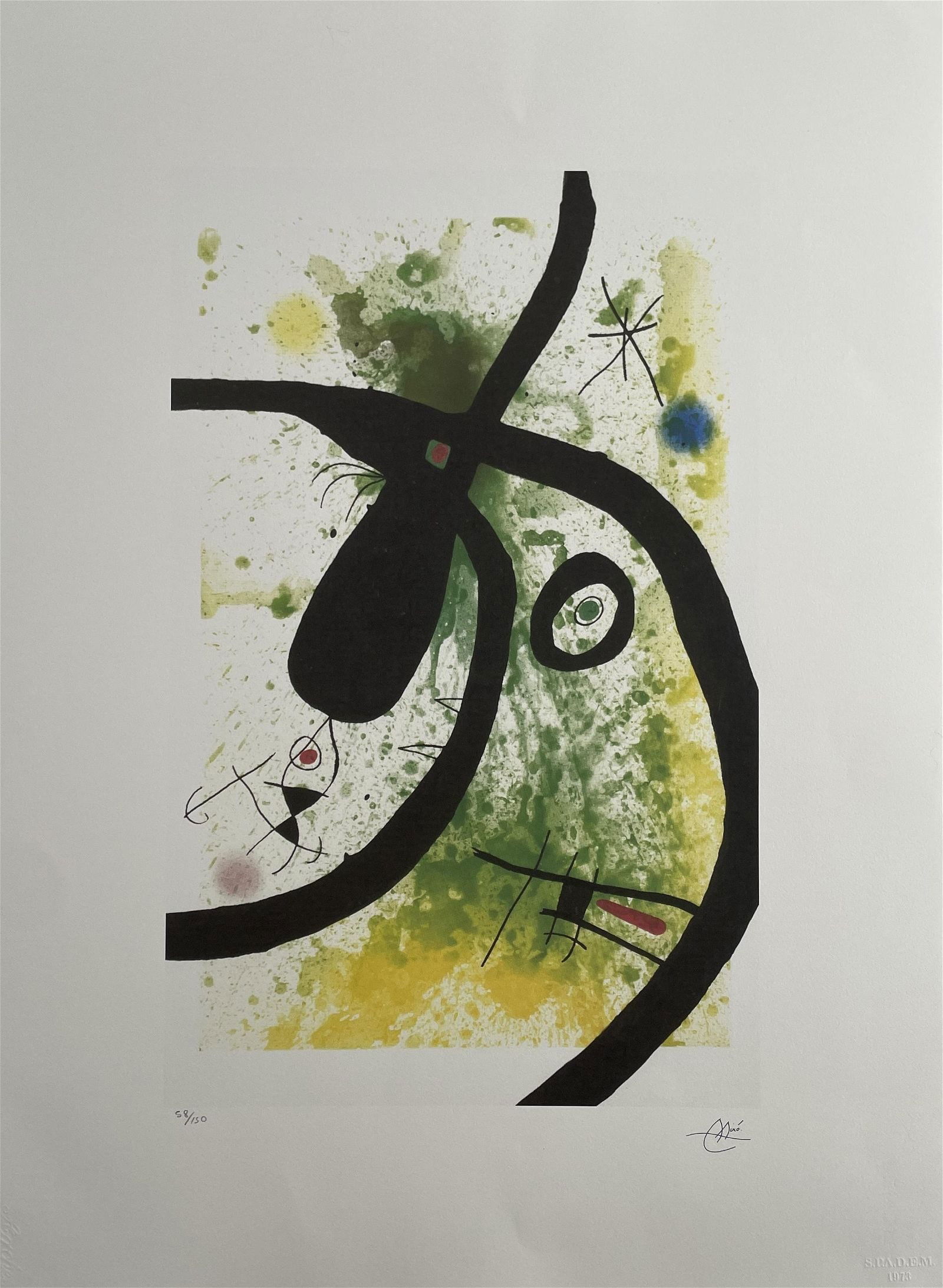 Joan Miro - Untitled, Lithograph (1 of 17)