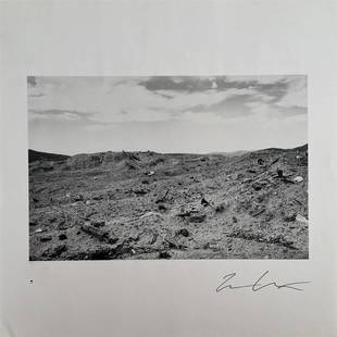 Lewis Baltz - Untitled, Hand Signed Print: LEWIS BALTZ (1945-2014) Untitled, Hand Signed to the bottom right Print 10 1/2" x 10 1/2"