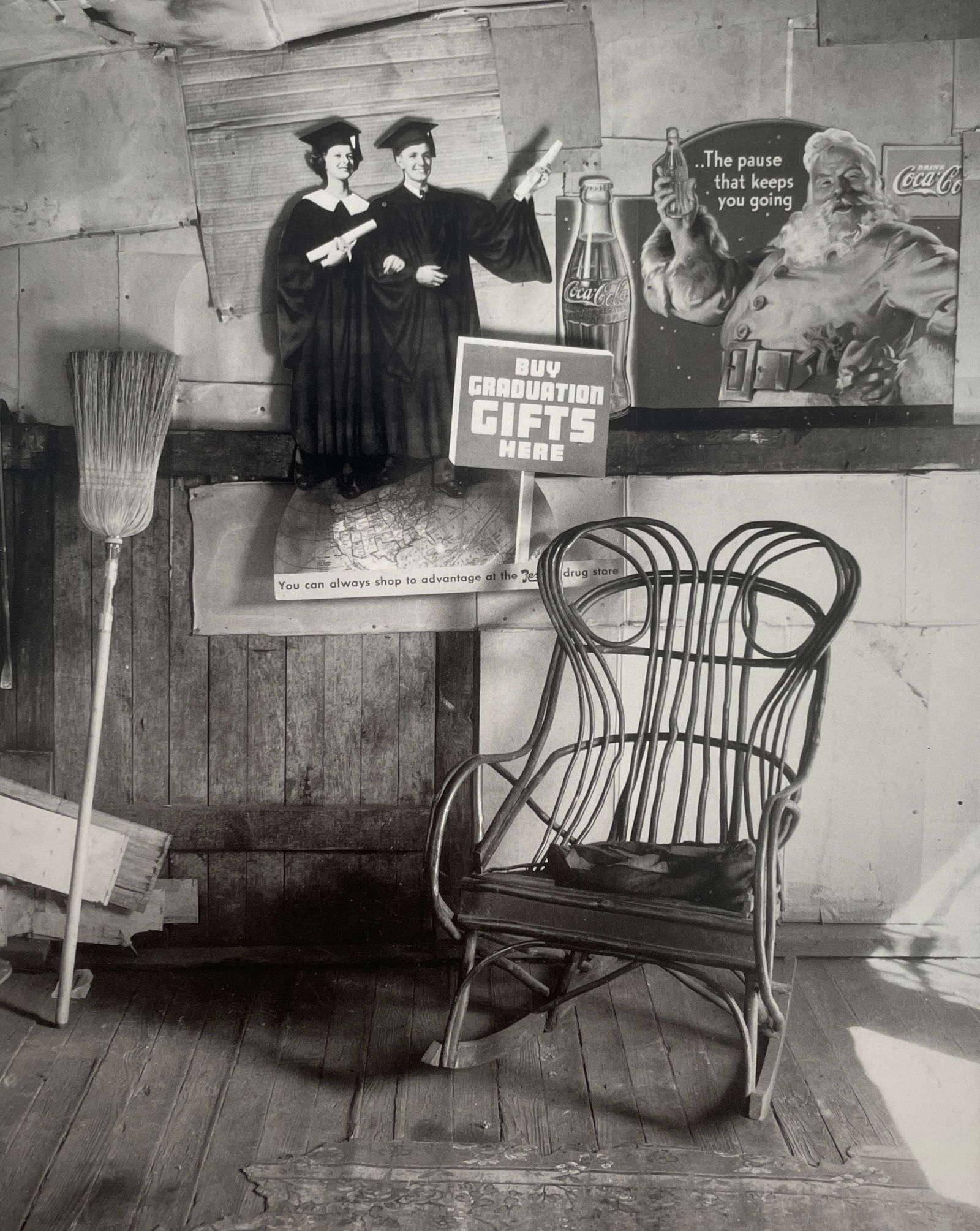 Walker Evans - Interior Detail, 1935: WALKER EVANS (1903-1975) Title - Interior Detail, West Virginia, 1935 Type of Print - Print in Colors Approximate Image Size - 6 1/2" x 8" Walker Evans was a renowned American photographer known for h