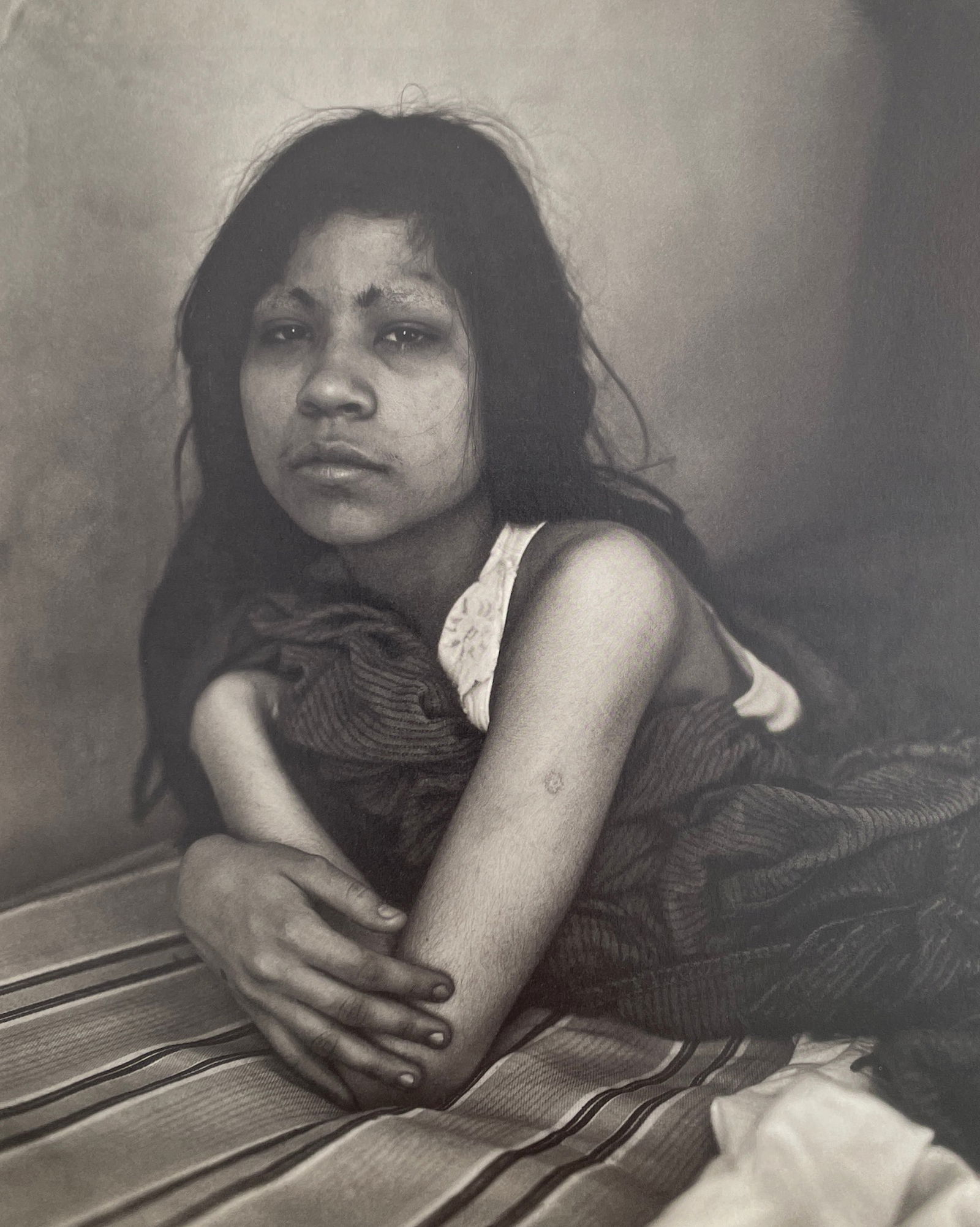 Bruce Davidson - East 100th St, 1966: BRUCE DAVIDSON (B.1933) Title - East 100th Street, 1966 Type of Print - Print in Colors Approximate Image Size - 9" x 7" Bruce Davidson is an American photographer known for capturing images of commun