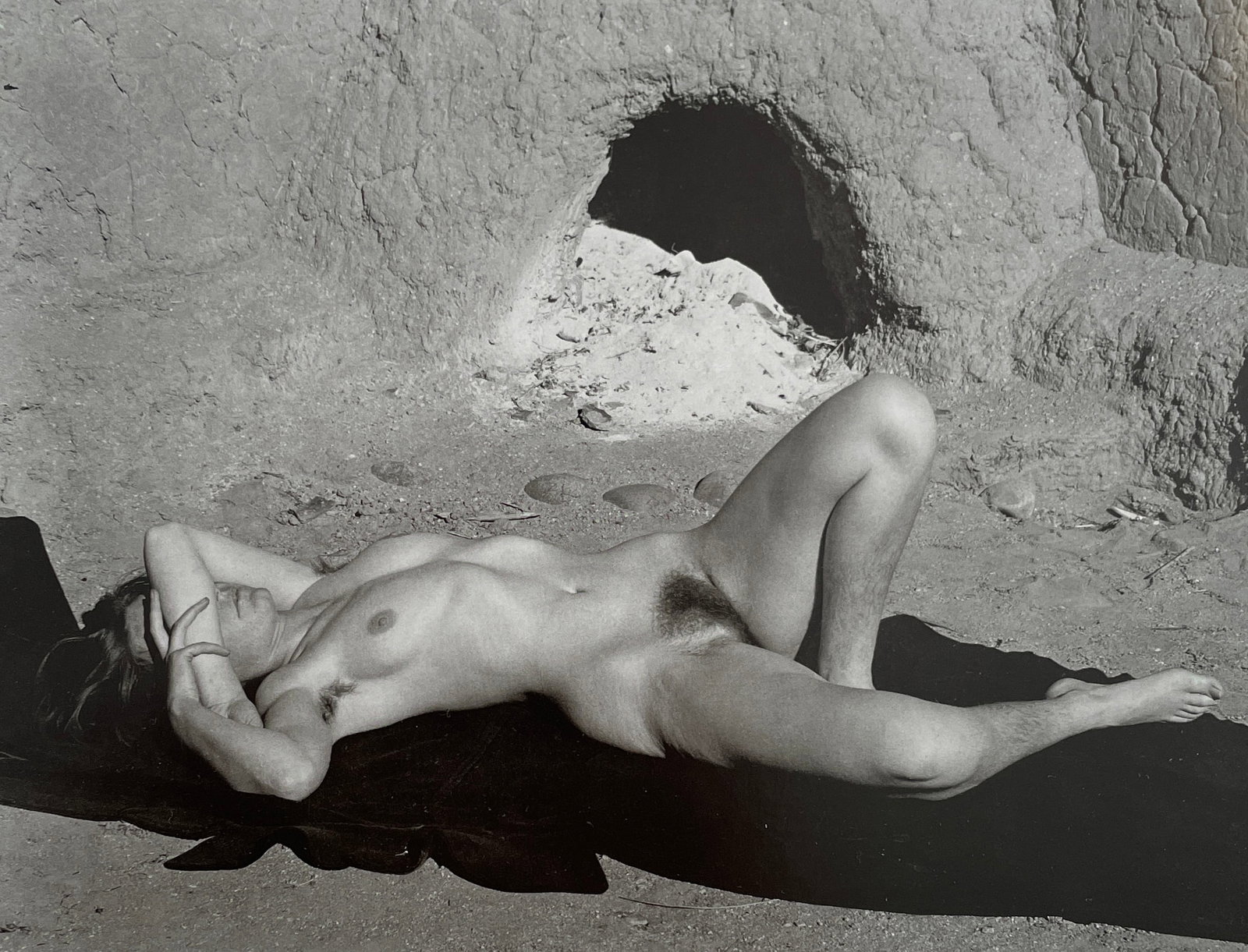Edward Weston - Nude, New Mexico, 1937: EDWARD WESTON (1886-1958) Title - Nude, New Mexico, 1937 Type of Print - Print in Colors Approximate Image Size - 9 1/2" x 7 1/2" Edward Weston was a seminal American photographer whose radical approa