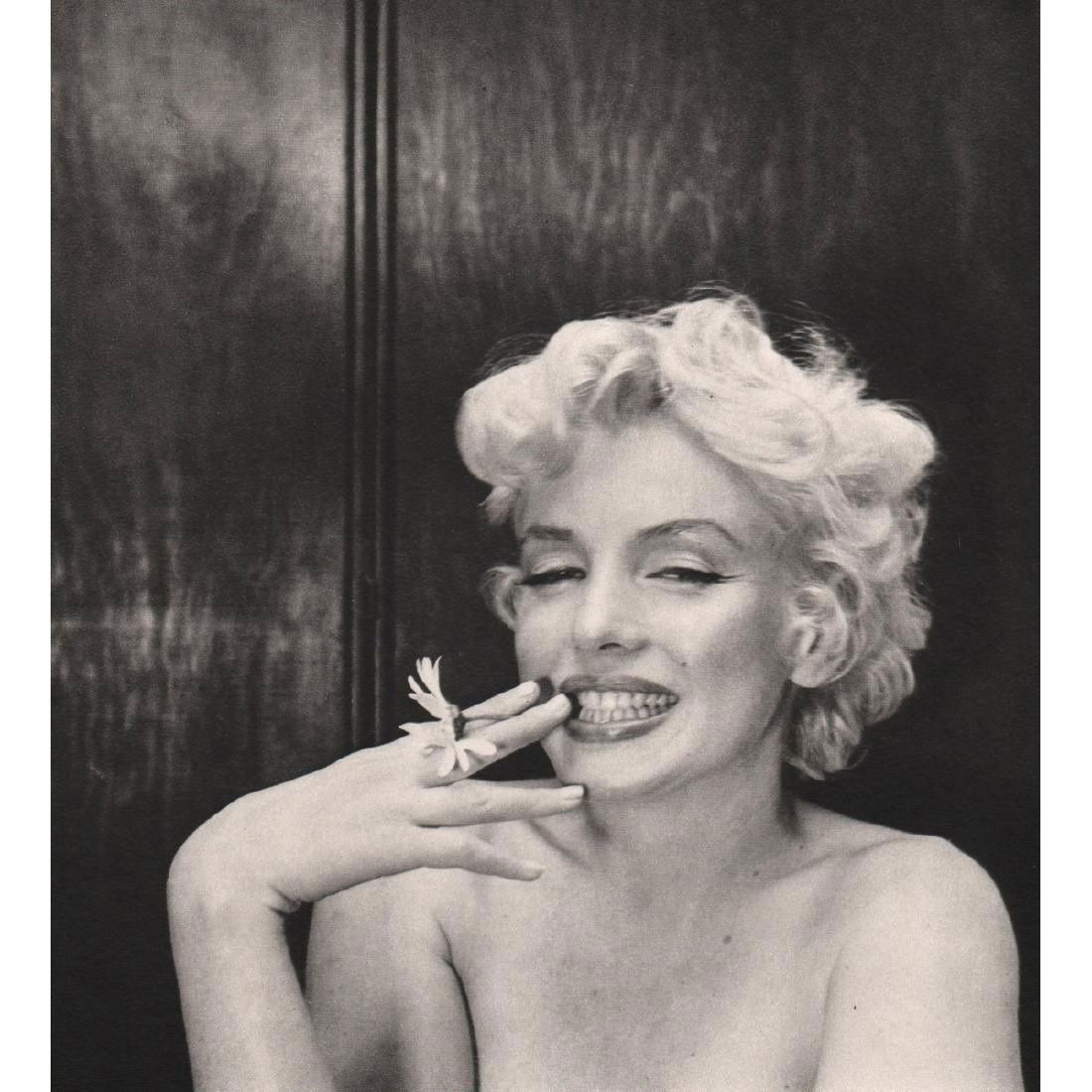 Cecil Beaton - Marilyn Monroe, 1956: CECIL BEATON (1904-1980) Marilyn Monroe, 1956 Print in Colors 6 3/4" x 7 1/4"