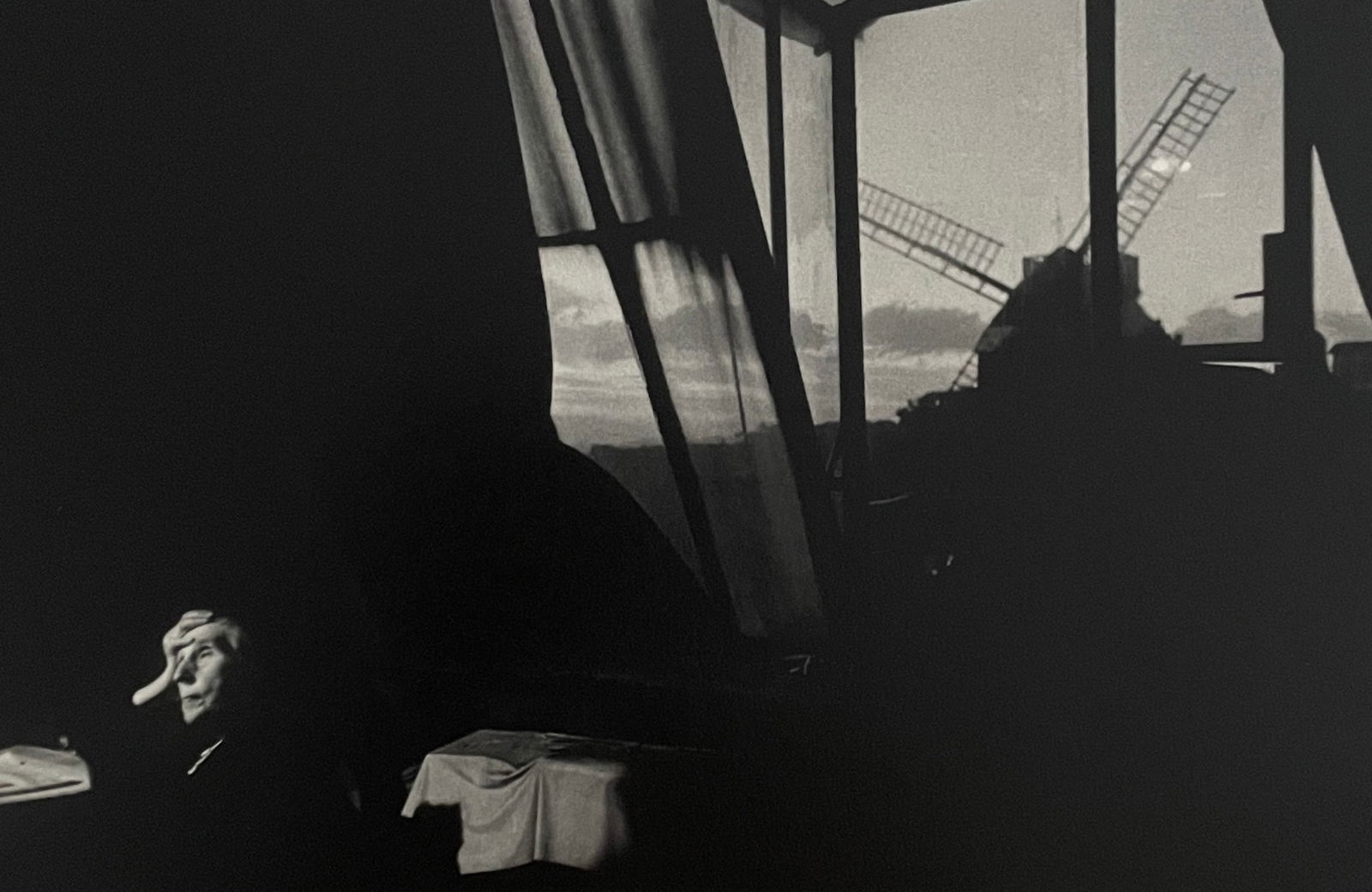 Bruce Davidson - The Widow of Montmartre, 1956: BRUCE DAVIDSON (B.1933) Title - The Widow of Montmartre, 1956 Type of Print - Print in Colors Approximate Image Size - 9 5/8" x 6 3/8" Bruce Davidson is an American photographer known for capturing im