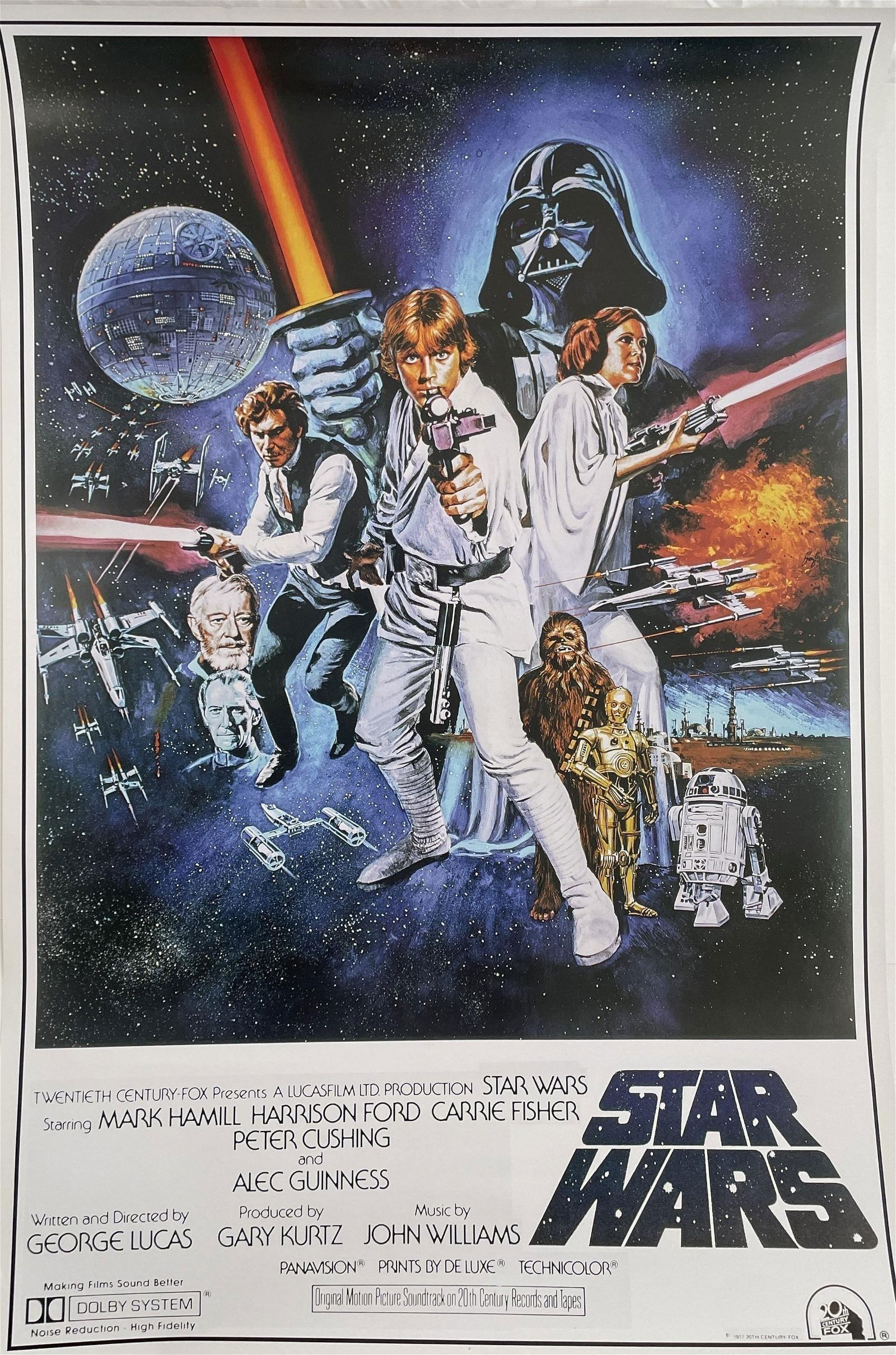 Star Wars - A New Hope, Movie Poster (1 of 11)