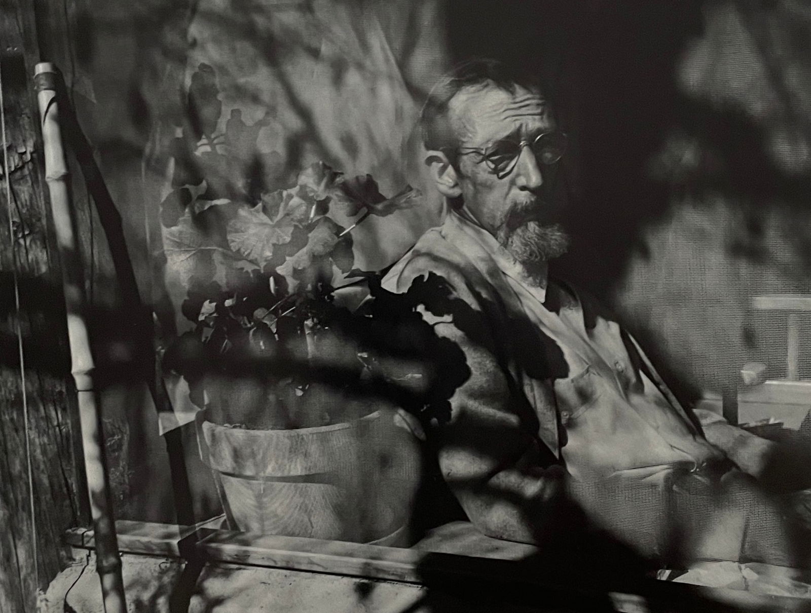 Ansel Adams - Maynard Dixon, Arizona 1945: ANSEL ADAMS (1902â€“1984) Title - Maynard Dixon, Tucson, Arizona 1945 Type of Print - Print in Colors Approximate Image Size - 13" x 10" Ansel Adams was an iconic American photographer known for