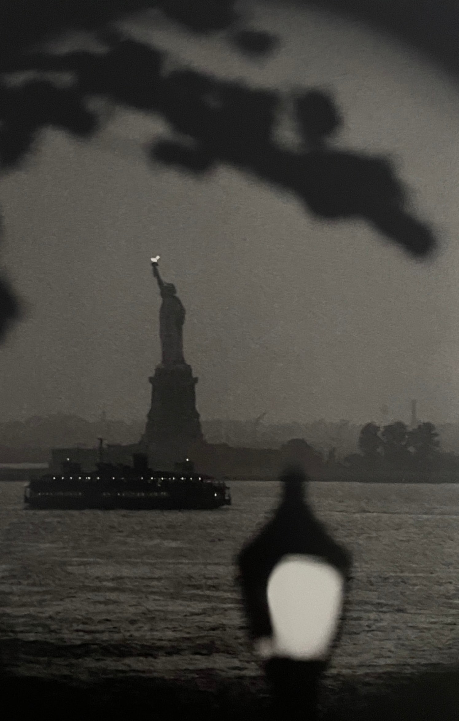 Bruce Davidson - The Statue of Liberty, 1958: BRUCE DAVIDSON (B.1933) Title - The Statue of Liberty, 1958 Type of Print - Print in Colors Approximate Image Size - 9" x 6" Bruce Davidson is an American photographer known for capturing images of co