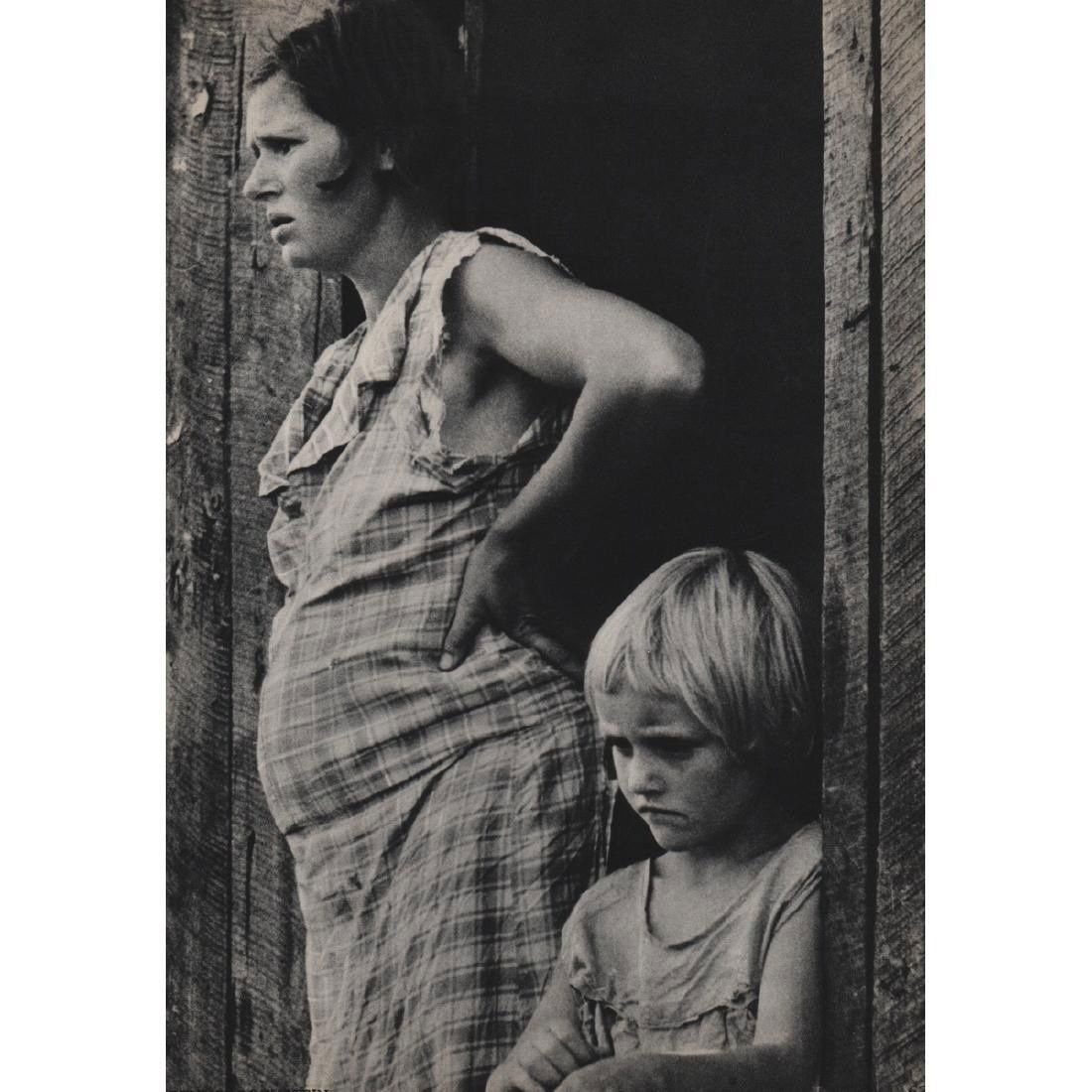 Arthur Rothstein - Sharecroppers Wife: ARTHUR ROTHSTEIN (1915-1985) Sharecroppers Wife Print in Colors 8" x 11"