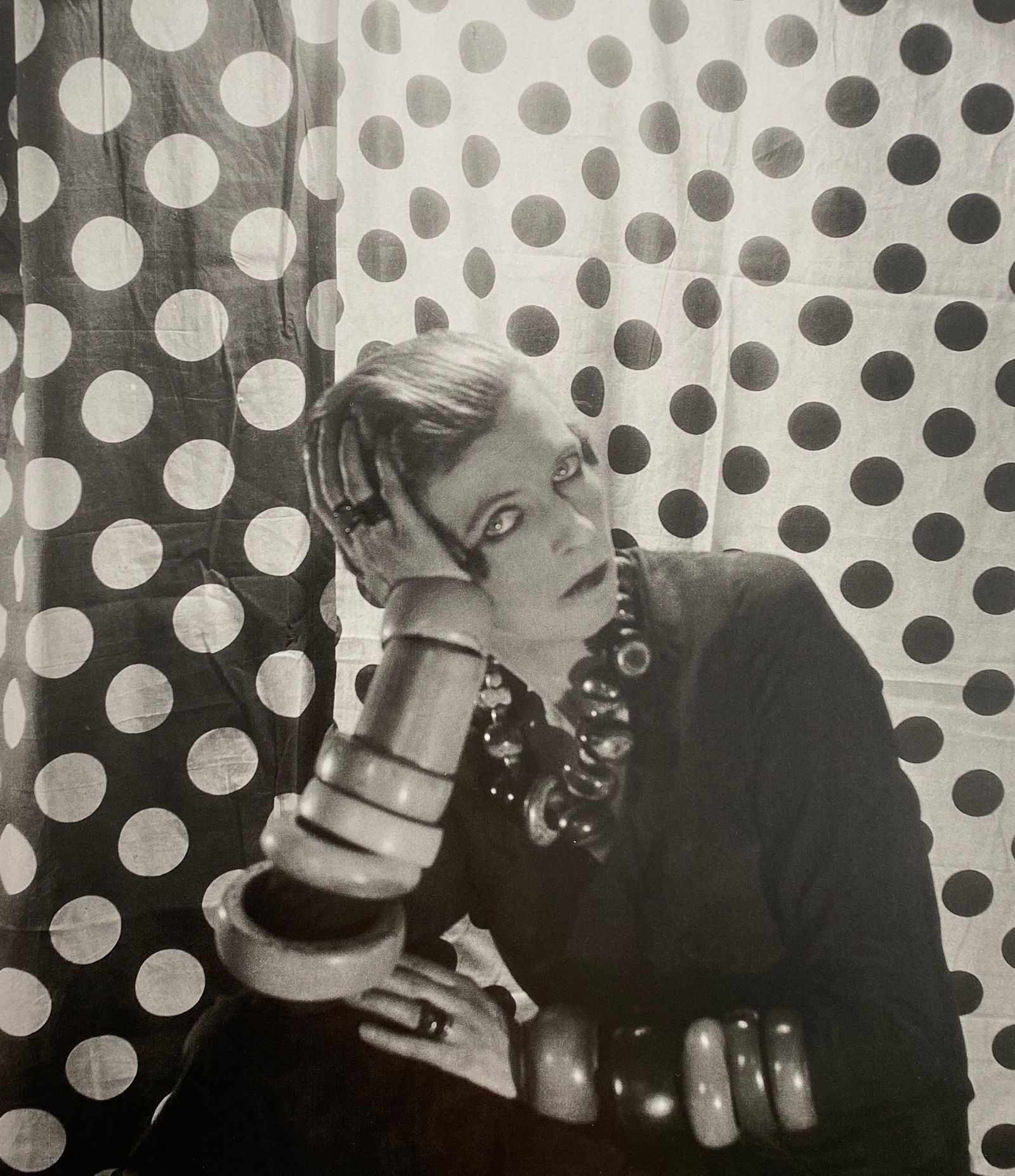 Cecil Beaton - Nancy Cunard, 1929: CECIL BEATON (1904-1980) Nancy Cunard, 1929 Print in Colors, Printed in the 2000s 9" x 10 1/2"