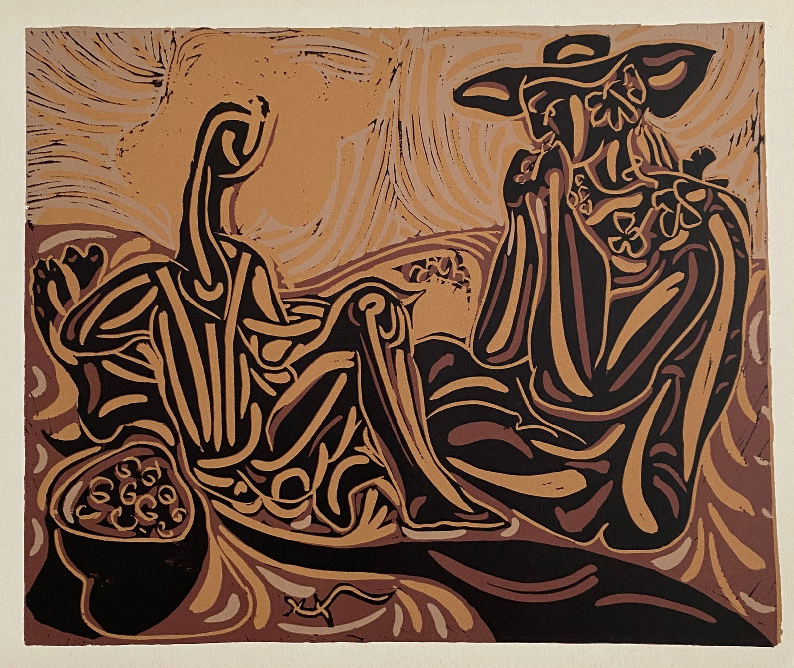 Pablo Picasso - Untitled, Linocut (1 of 1)