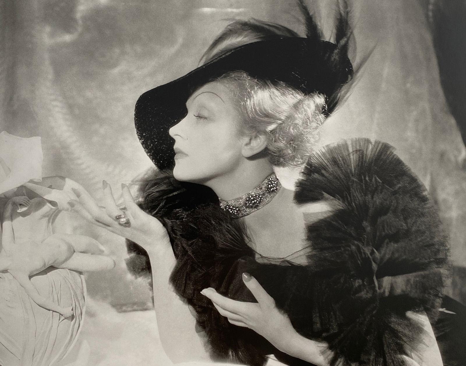 Cecil Beaton - Marlene Dietrich, 1935: CECIL BEATON (1904-1980) Marlene Dietrich, 1935 Print in Colors, Printed in the 2000s 8 1/4" x 10 1/4"