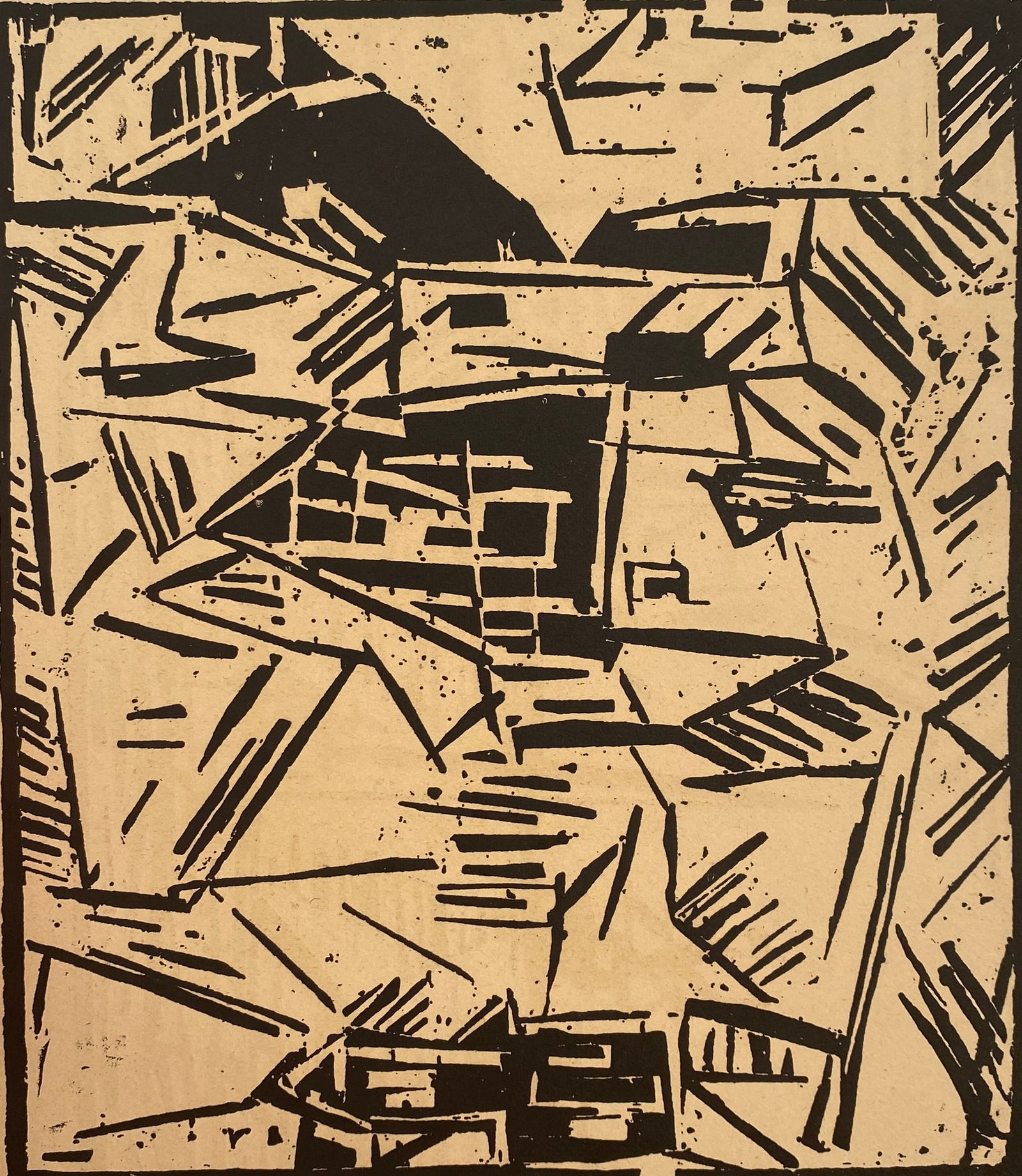 Lyonel Feininger - Untitled, Woodcut (1 of 1)