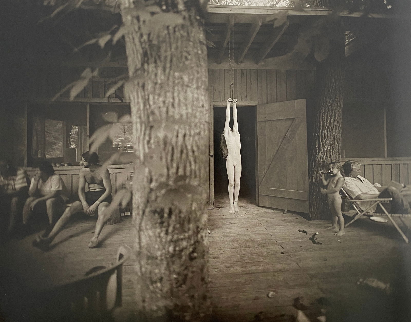 Sally Mann - Hayhook, 1989: SALLY MANN (B. 1951) Hayhook, 1989 Print in Colors 8" x 9 3/4"