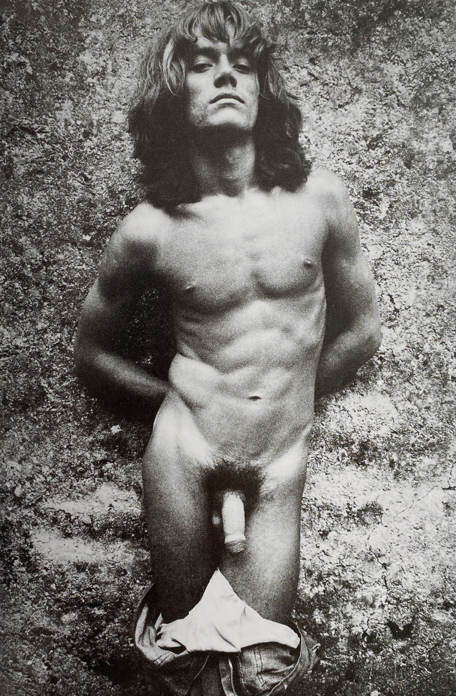Will McBride - Roland, Male Nude, 1975: WILL MCBRIDE (1931-2015) Roland, Male Nude, 1975 Print in Colors 4 1/4" x 6 1/2"