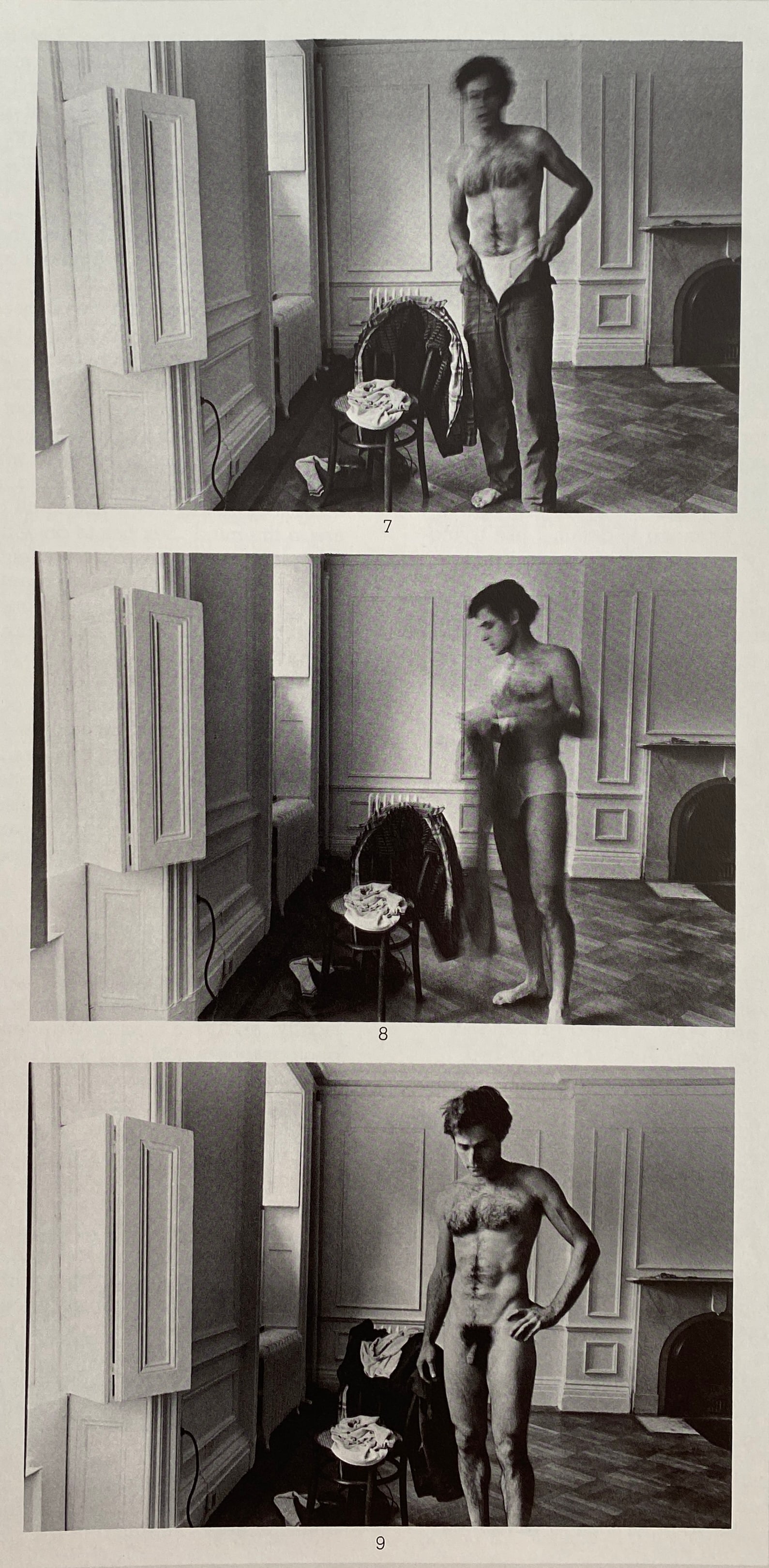 Duane Michals - Man Undressing, 1979 (1 of 1)