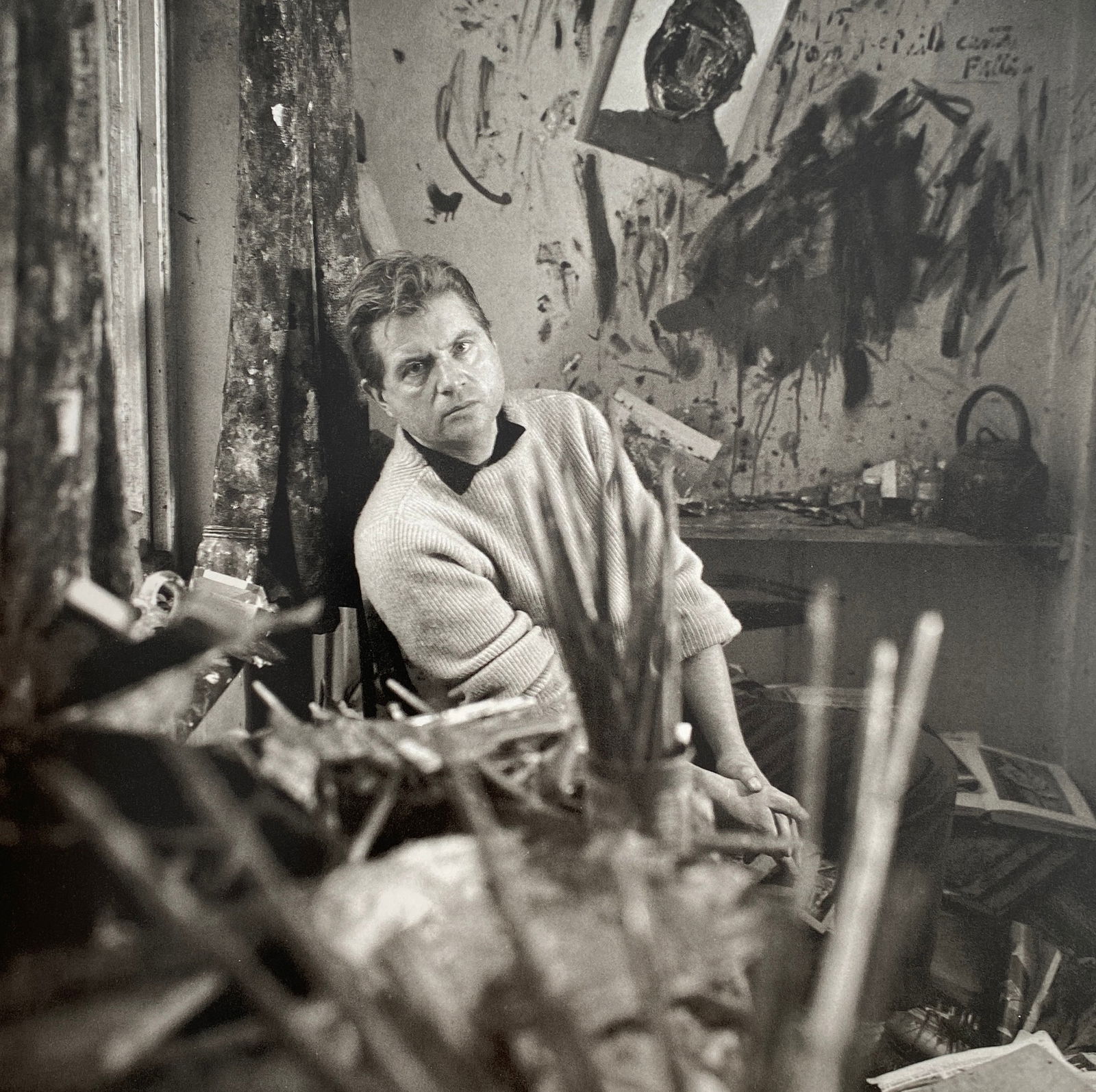 Cecil Beaton - Francis Bacon, 1960: CECIL BEATON (1904-1980) Francis Bacon, 1960 Print in Colors, Printed in the 2000s 10 1/4" x 10 1/4"