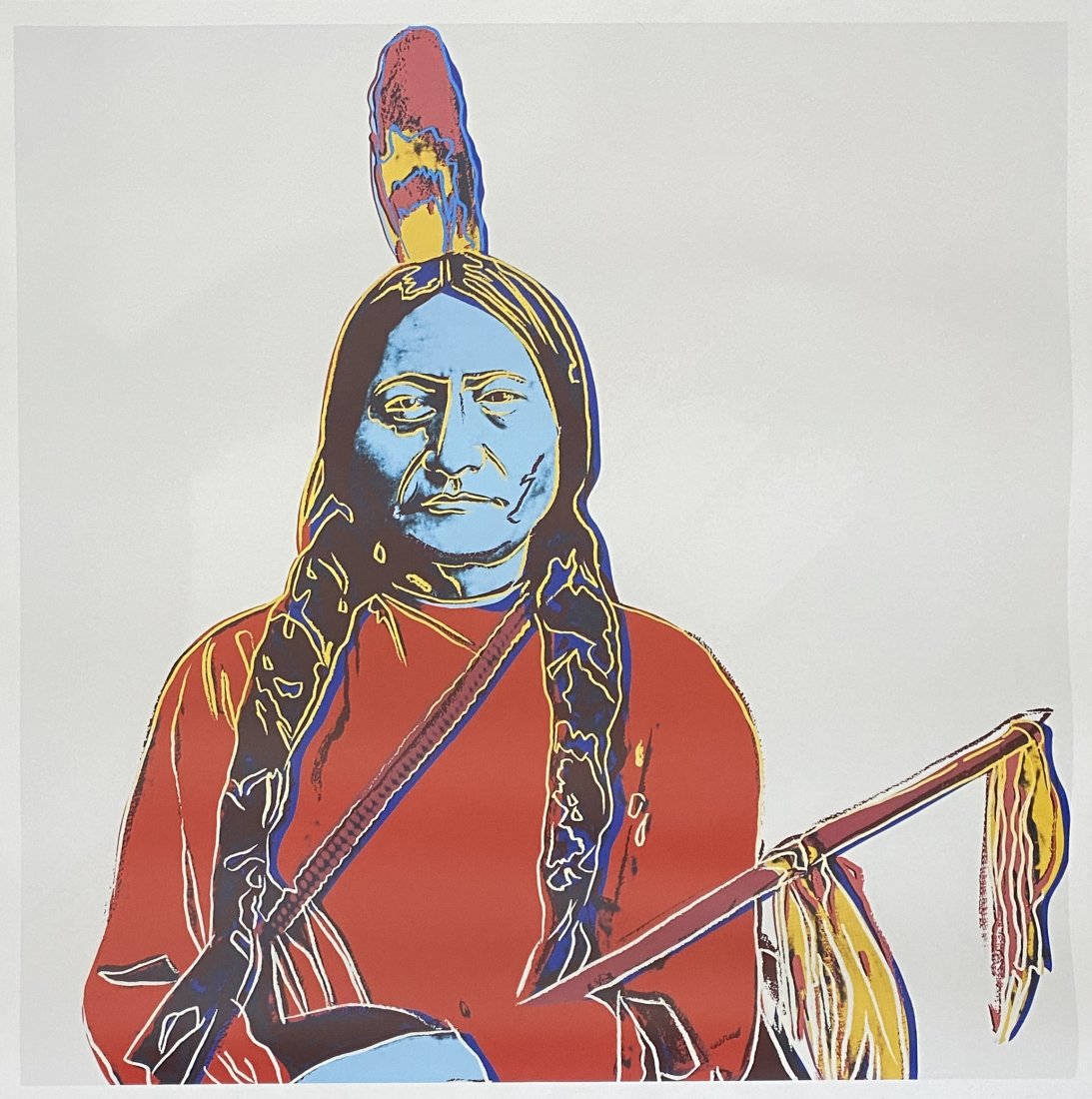 Andy Warhol - Sitting Bull, 1986 (1 of 12)