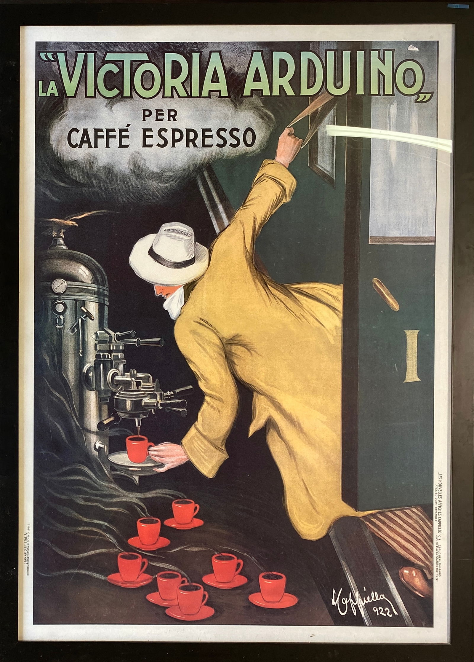 Leonetto Cappiello - Victoria Arduino, 1922 - Large Framed Poster (1 of 12)