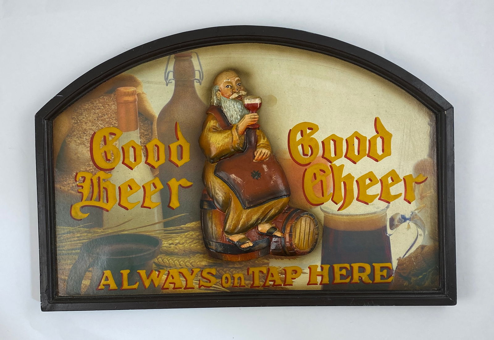 Vintage Hand Painted Bar Drinking Sign (1 of 11)