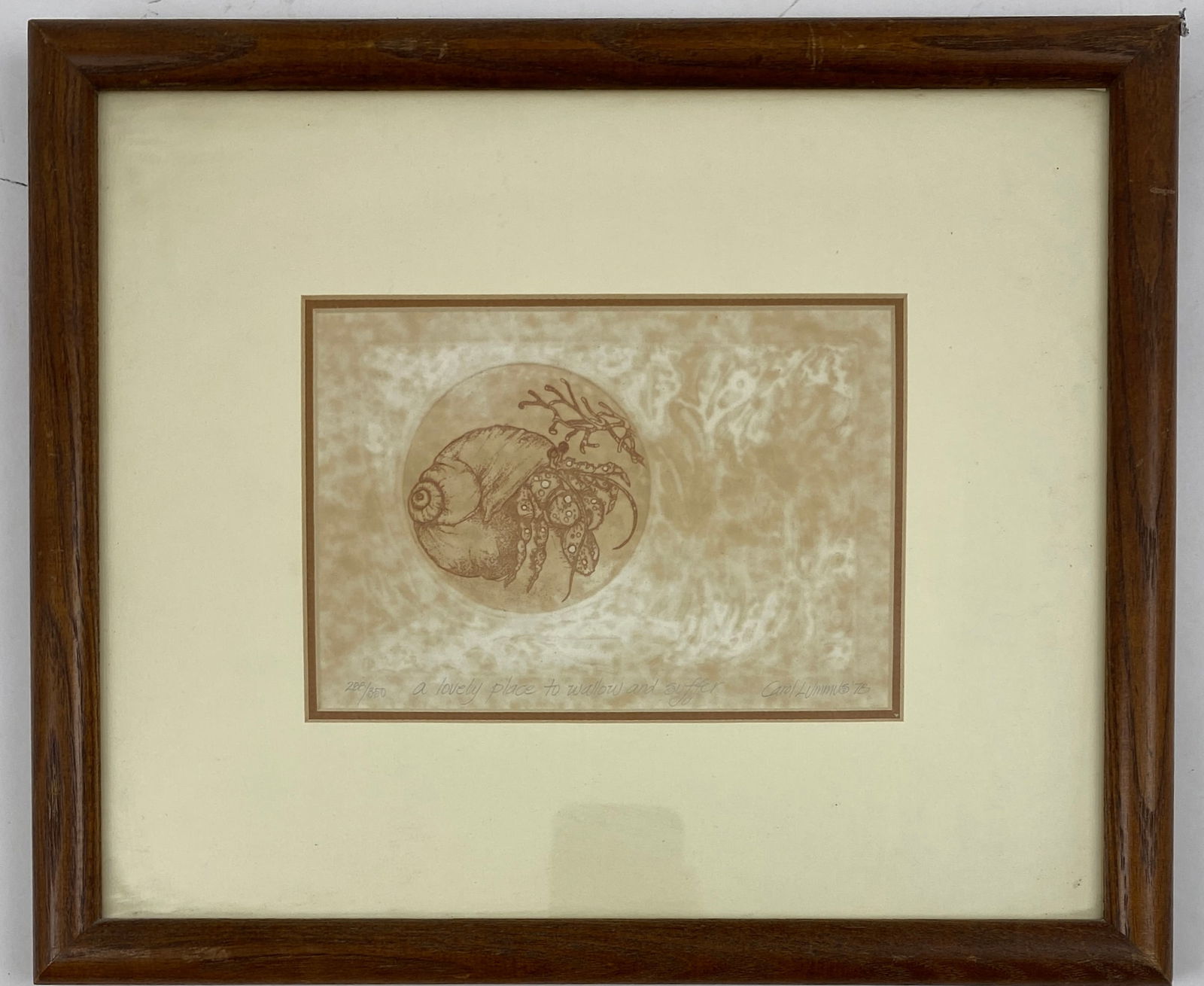 Carol Lummus - Pencil Signed and Numbered, Etching (1 of 8)