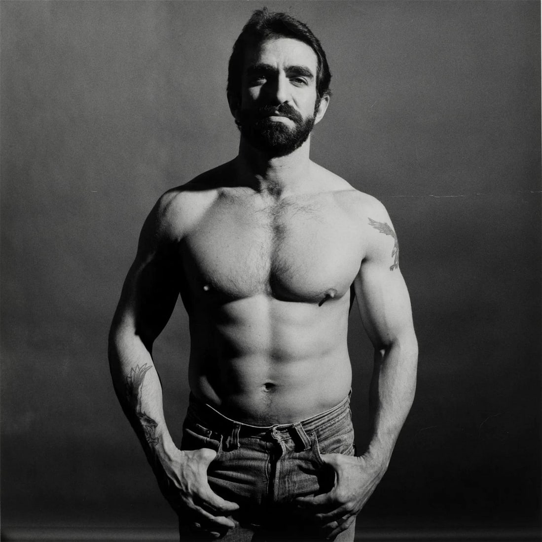 Robert Mapplethorpe - Frank Diaz, 1979: ROBERT MAPPLETHORPE (1946-1989) Frank Diaz, 1979, Set of Two Prints Print in Colors 8 1/4" x 8 1/4" Each Print