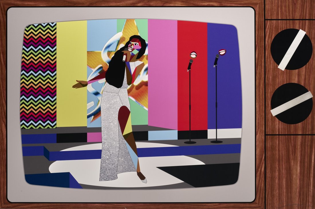 Derrick Adams - Sing it Like You Mean It, Print (1 of 1)