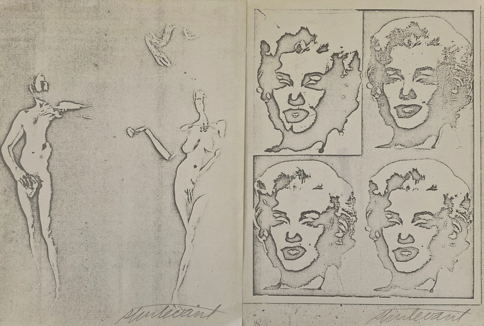 Elaine Sturtevant - Grouping of 2, Hand Signed Prints (1 of 6)