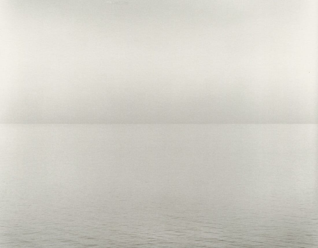 Hiroshi Sugimoto - Lake Superior, Cascade River, 1995: HIROSHI SUGIMOTO Lake Superior, Cascade River, 1995 Print 7 1/4" x 9 1/4"