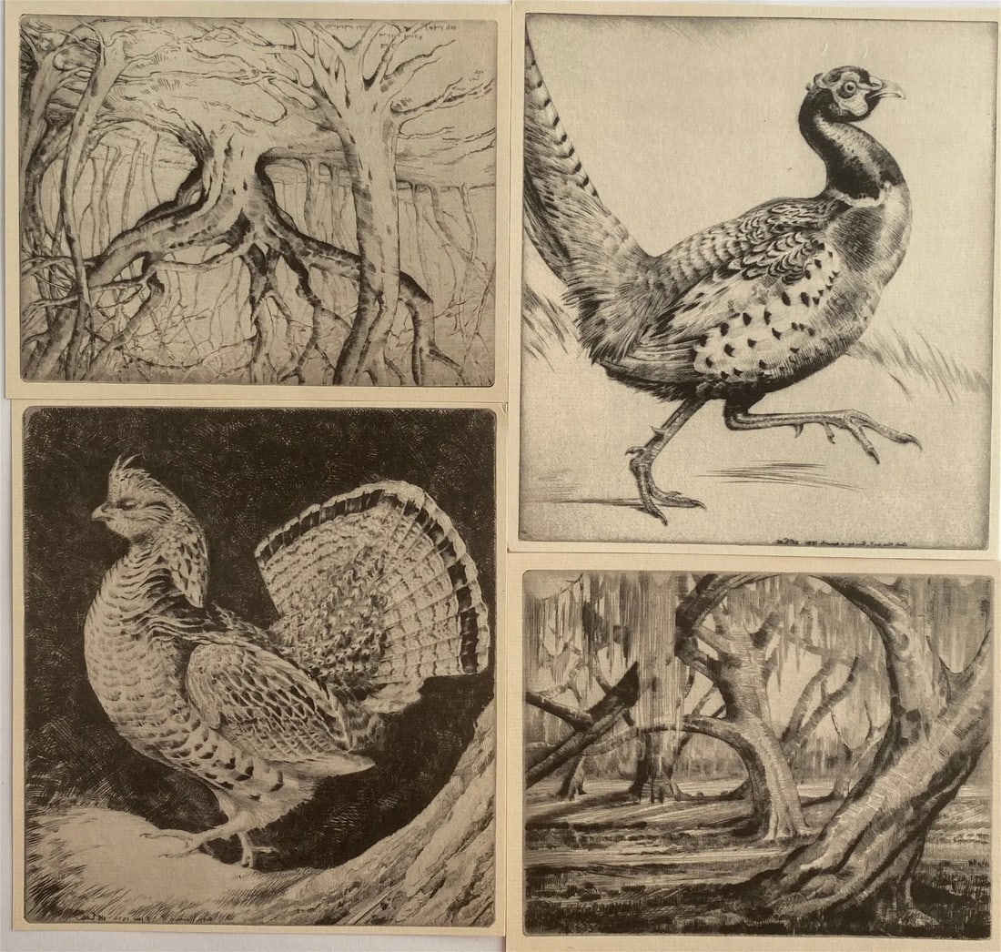 Emerson Tuttle - Grouping of 22, Prints (1 of 17)