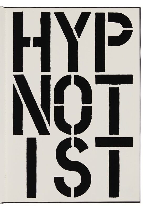 Christopher Wool - Hypnotist, Offset Lithograph (1 of 1)