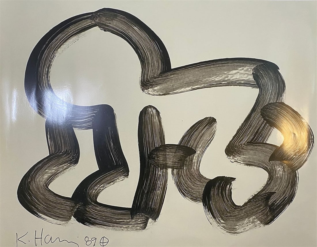 Keith Haring - Crawling Baby, 1989 (1 of 6)