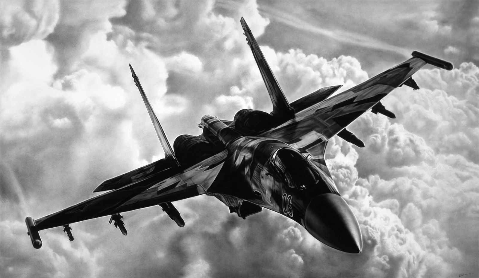 Robert Longo - Plane, Offset Lithograph: ROBERT LONGO Plane Offset Lithograph 26" x 26"