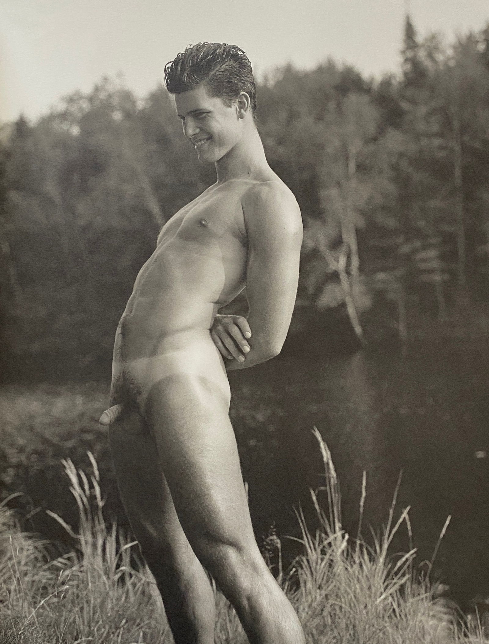 Bruce Weber - Rob at the Lean-to on the St. Regis River, 1989 (1 of 1)