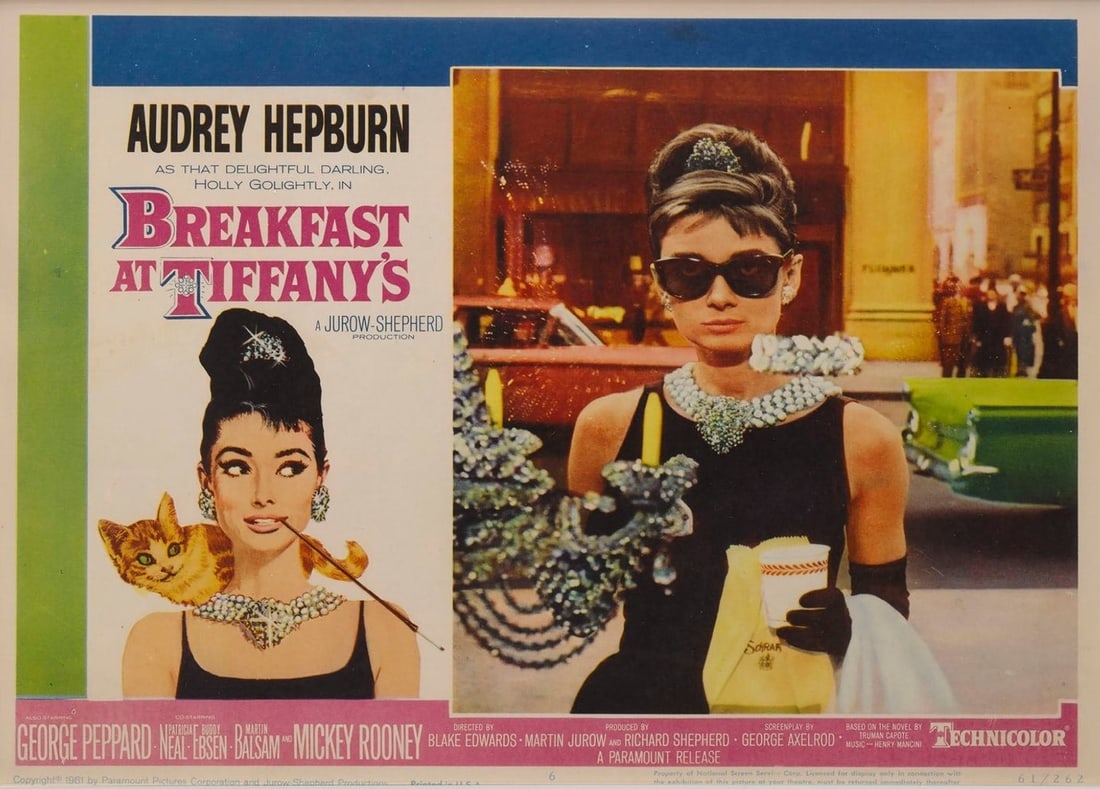 Breakfast at Tiffany's - Movie Poster (1 of 1)
