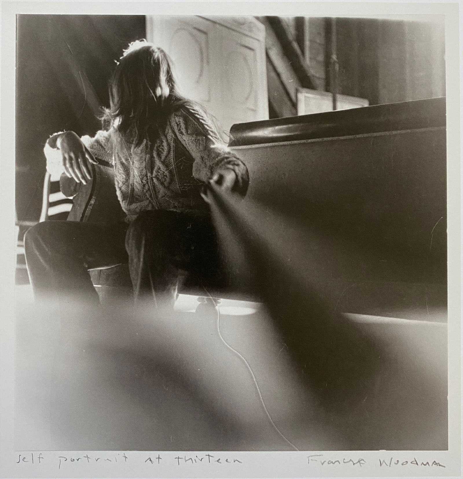 Francesa Woodman - Self Portrait at Thirteen, Colorado, 1972 (1 of 1)
