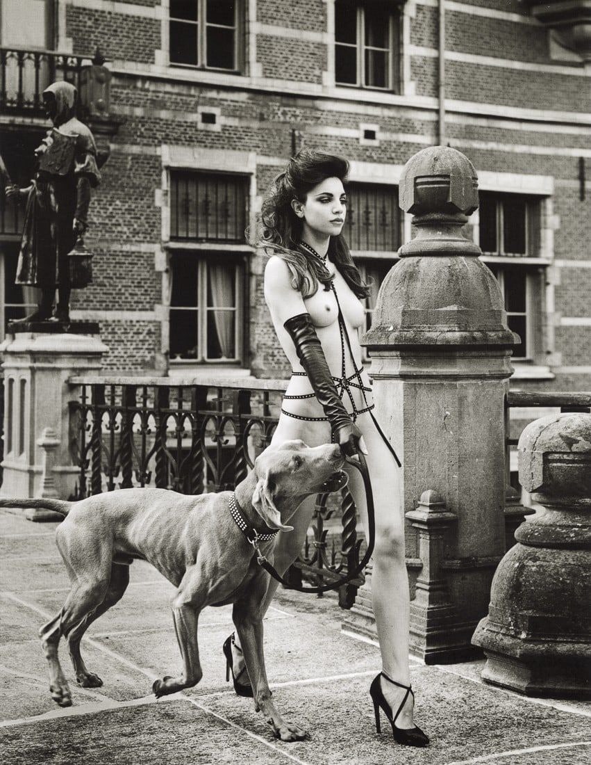 Marc Lagrange - Dominatrice, 2012: MARC LAGRANGE (1957-2015) Dominatrice, 2012 Print 10" x 13 1/4"